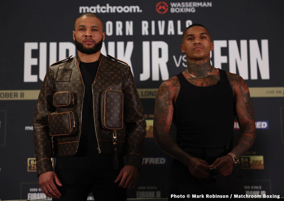 Image: Eubank Jr vs. Benn "will be biggest pay-per-view we've ever done" said Eddie Hearn