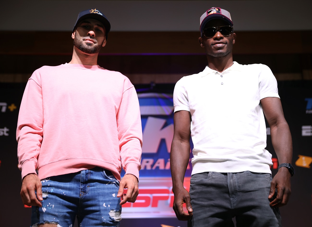 Image: Jose Pedraza battles Richard Commey this Saturday in Tulsa on ESPN