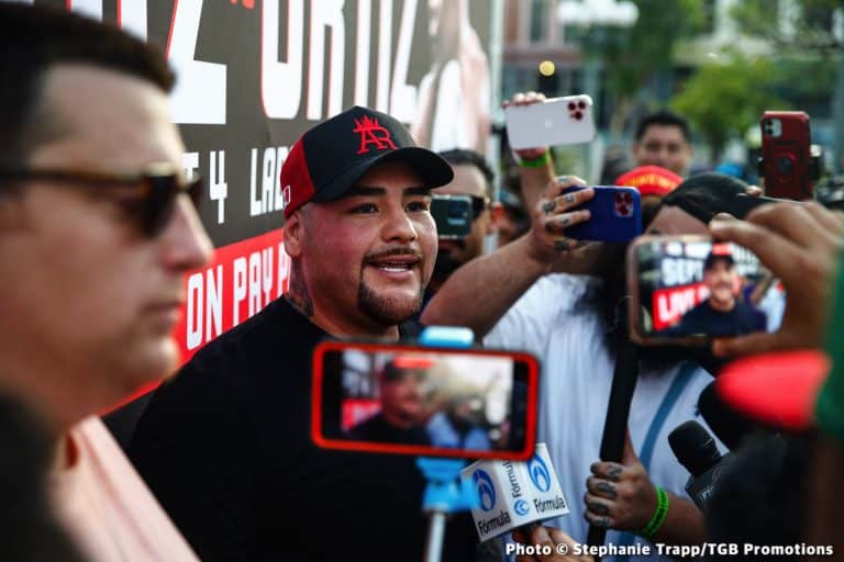 Image: Andy Ruiz latest call out of Deontay Wilder: "I'm not scared"