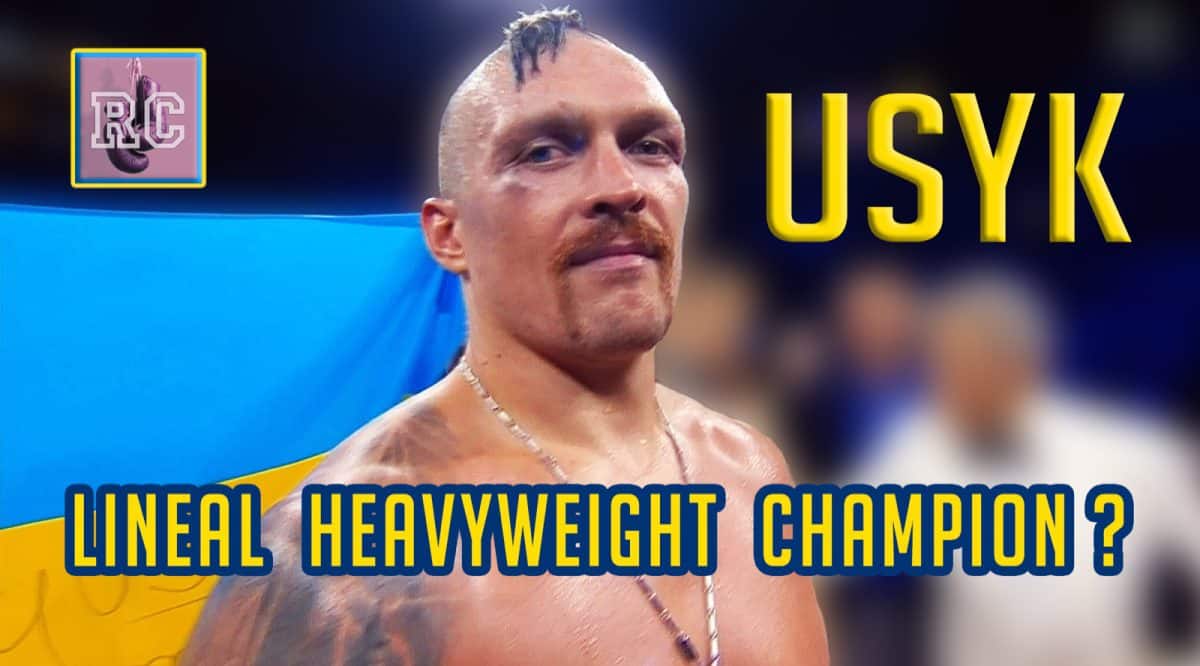 Image: VIDEO: Is Oleksandr Usyk the new Lineal Heavyweight Champion?