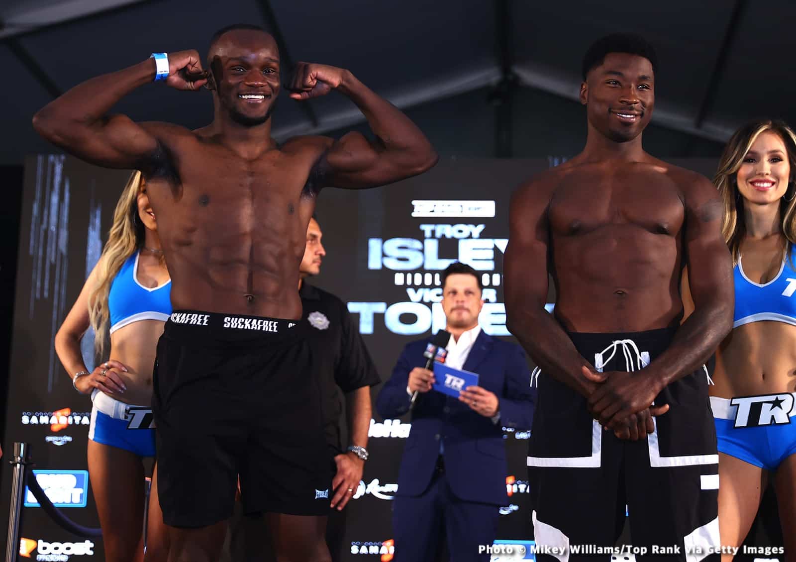 Image: Teofimo Lopez - Pedro "Roca" Campa Official ESPN Weights