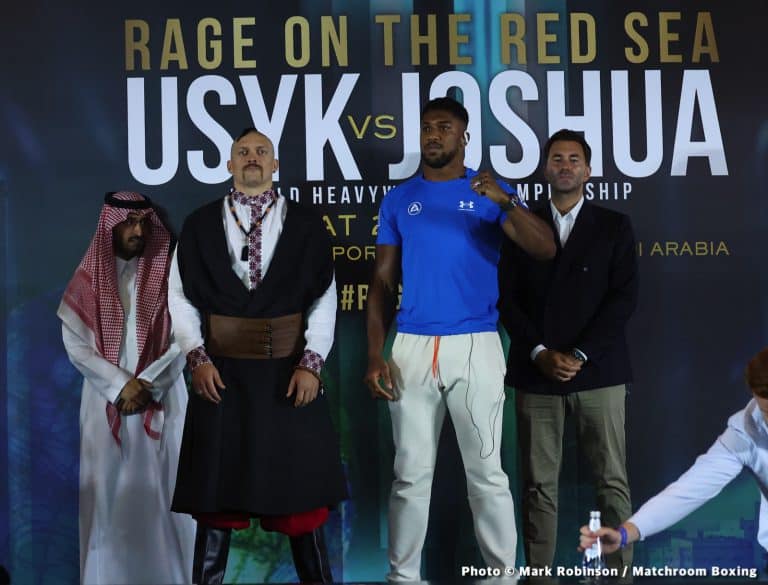 Image: Anthony Joshua "might retire if he loses" to Oleksandr Usyk says Gareth A Davies