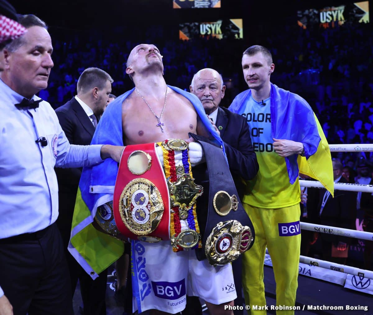 Image: Tyson Fury vs. Oleksandr Usyk targeted for March in Saudi Arabia