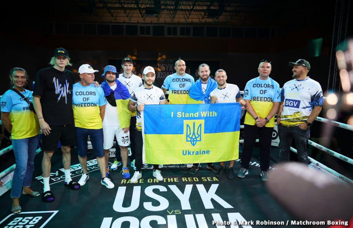 Image: Oleksandr Usyk: "It’s crazy what Russia is doing to my country"