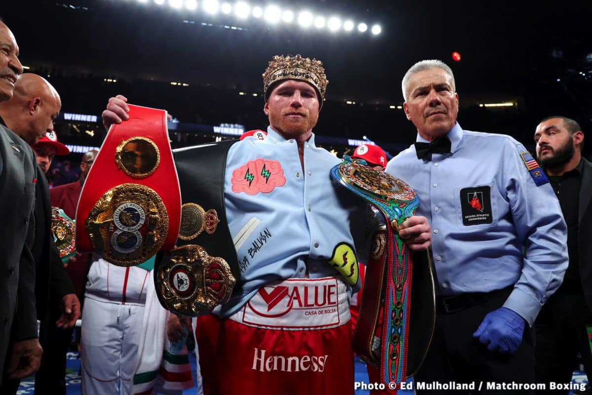 Image: Canelo Alvarez's legacy will be forever "stained" if he doesn't fight Benavidez & Morrell says promoter Lewkowicz