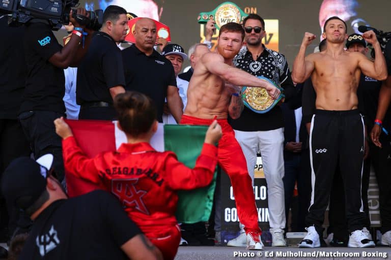 Image: Eddie Hearn says Canelo would have no problems fighting Benavidez if he beats Plant