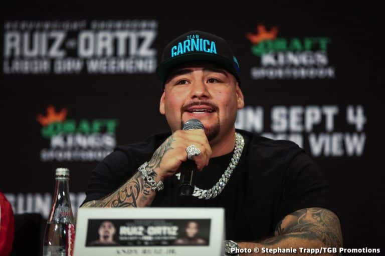 Image: Deontay Wilder's trainer says Andy Ruiz could be next in January