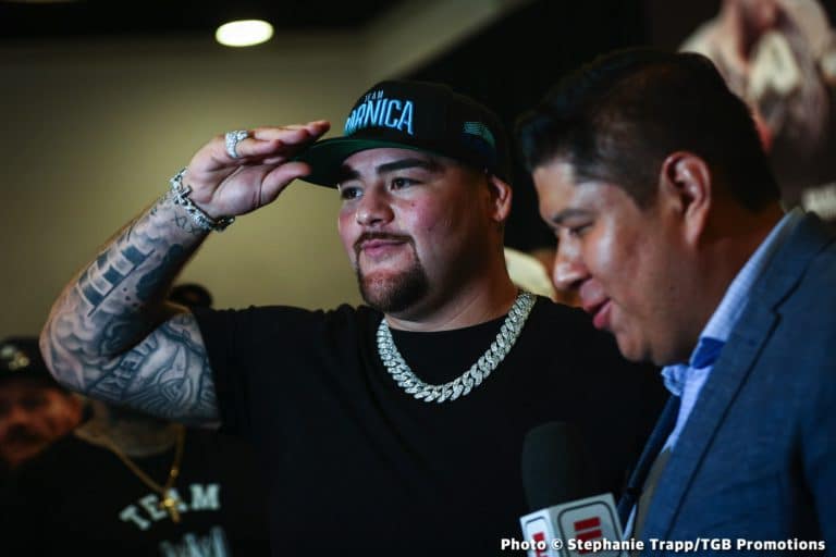 Image: Andy Ruiz Jr eager for Tyson Fury fight on July 22