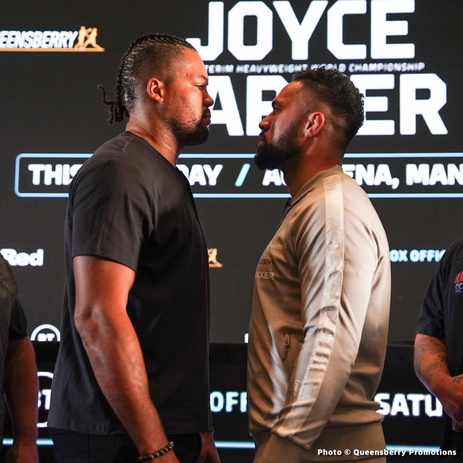 Image: Joyce v Parker, Serrano vs Mahfoud Official BT Sport / ESPN Weights