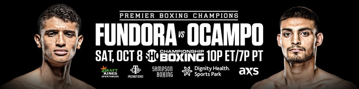 Image: Sebastian Fundora takes stay-busy fight against Carlos Ocampo on Oct.8th on Showtime