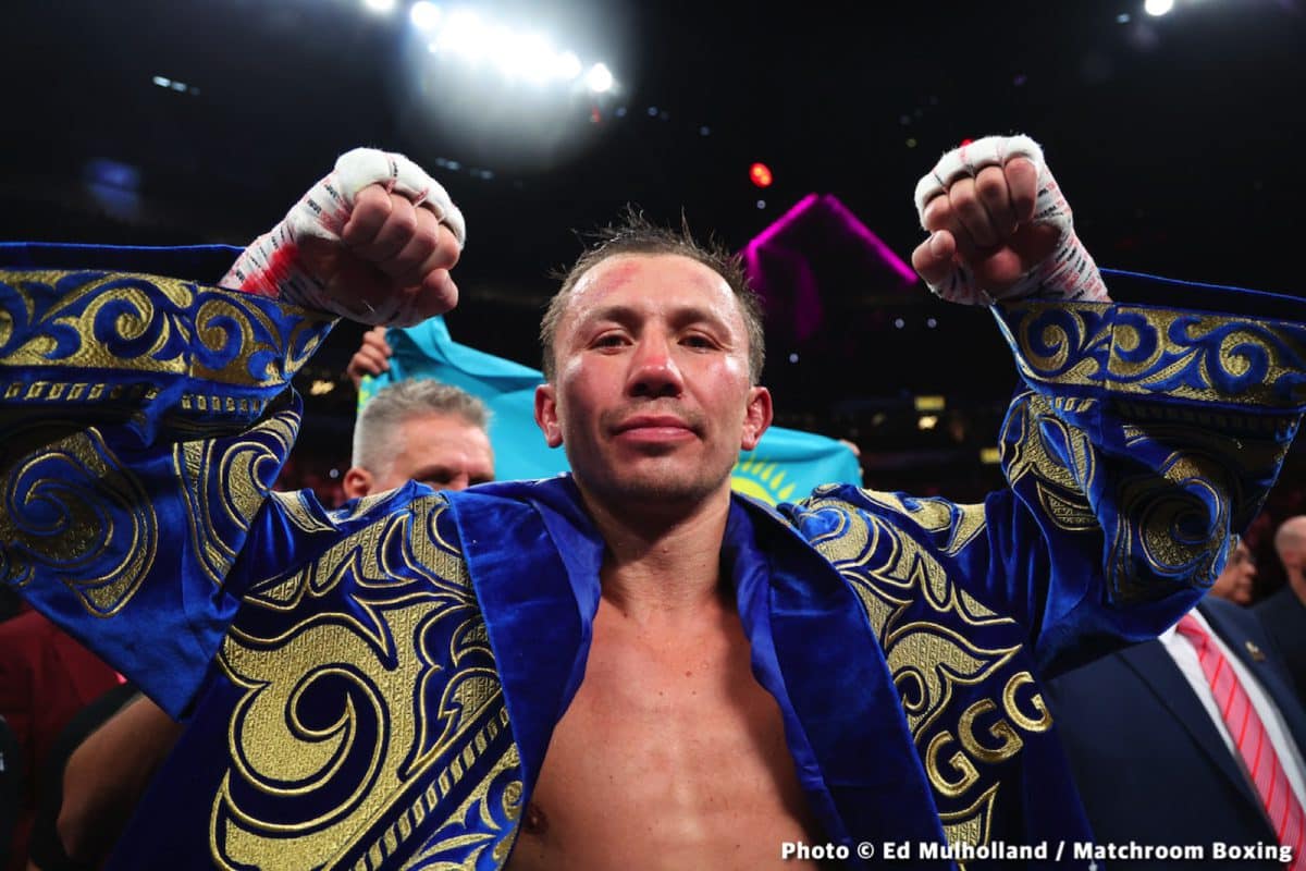 Image: Does Gennadiy Golovkin have anything left at 40?