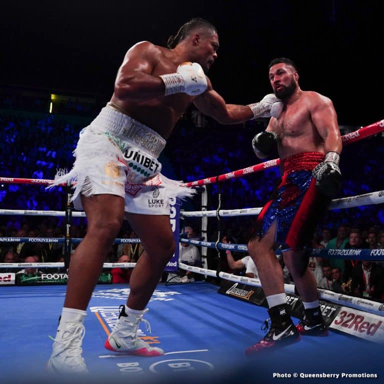 Image: Tyson Fury should fight Joe Joyce if not Joshua says Eddie Hearn