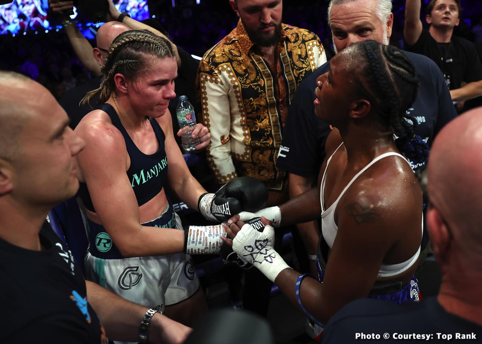 Image: Results / Photos: Claressa Shields & Alycia Baumgardner Win In London