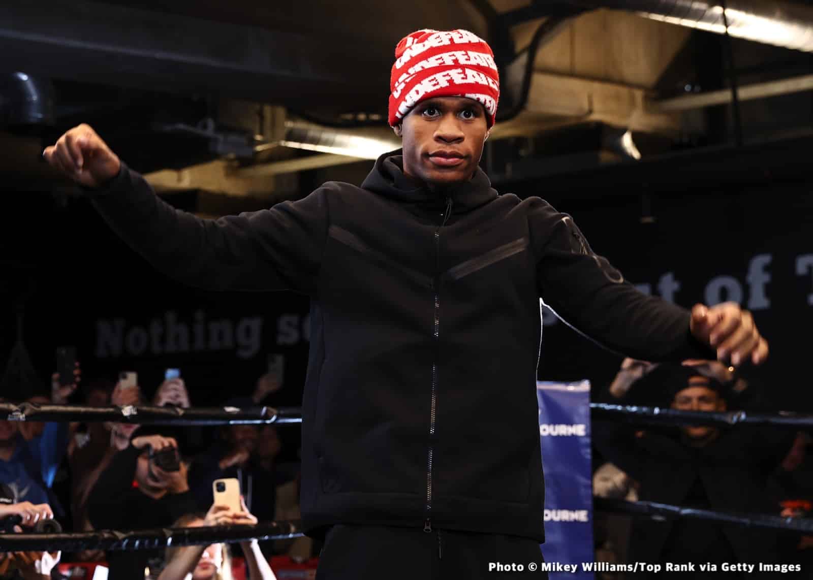 Image: Devin Haney: "I'm sending him [Kambosos] into retirement"