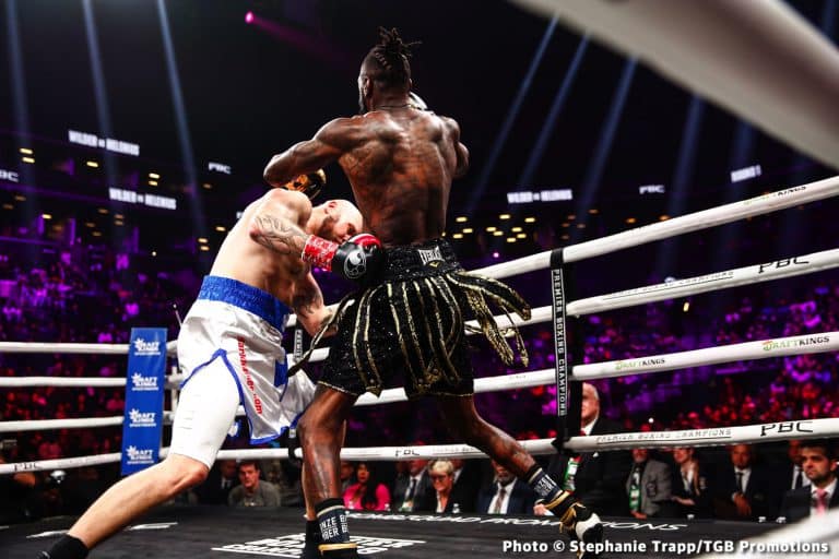 Boxing Results Deontay “The Bronze Bomber” Wilder KO’s Helenius