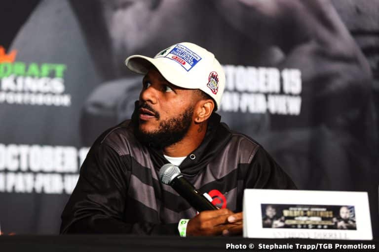 Image: Anthony Dirrell to Caleb Plant: "Just don't run"