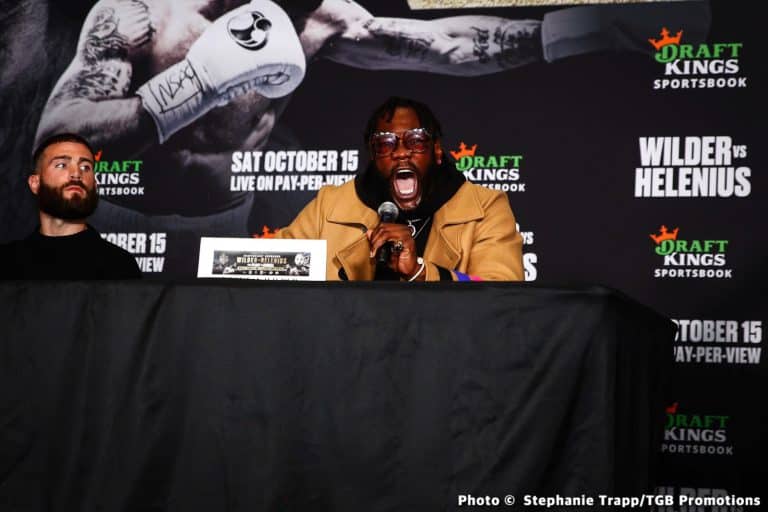 Image: Deontay Wilder wants Anthony Joshua for Africa fight