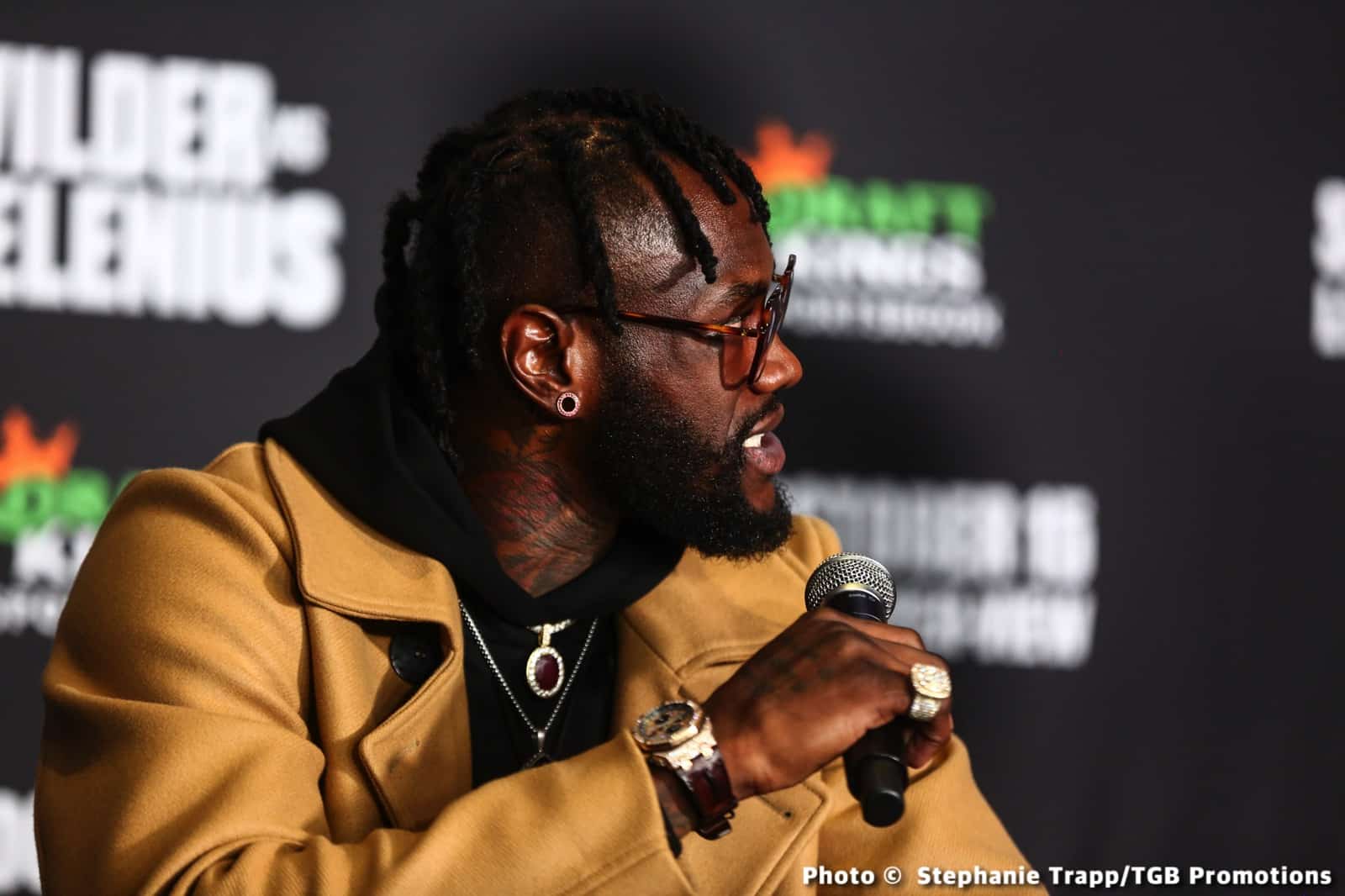 Image: Deontay Wilder too savage for Anthony Joshua says Stephen Edwards