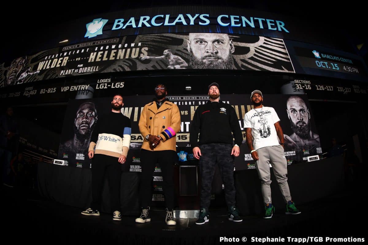 Image: Wilder vs Helenius: A crossroads fight for legacy