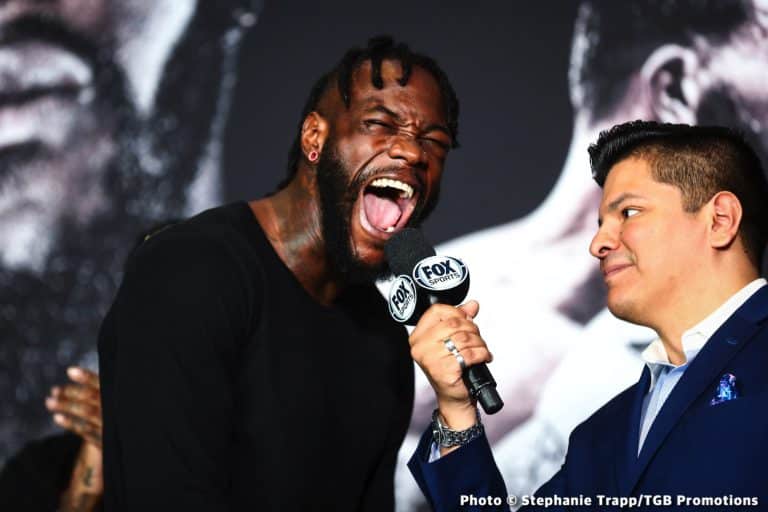 Image: Deontay Wilder will take Usyk next if Tyson Fury out of picture