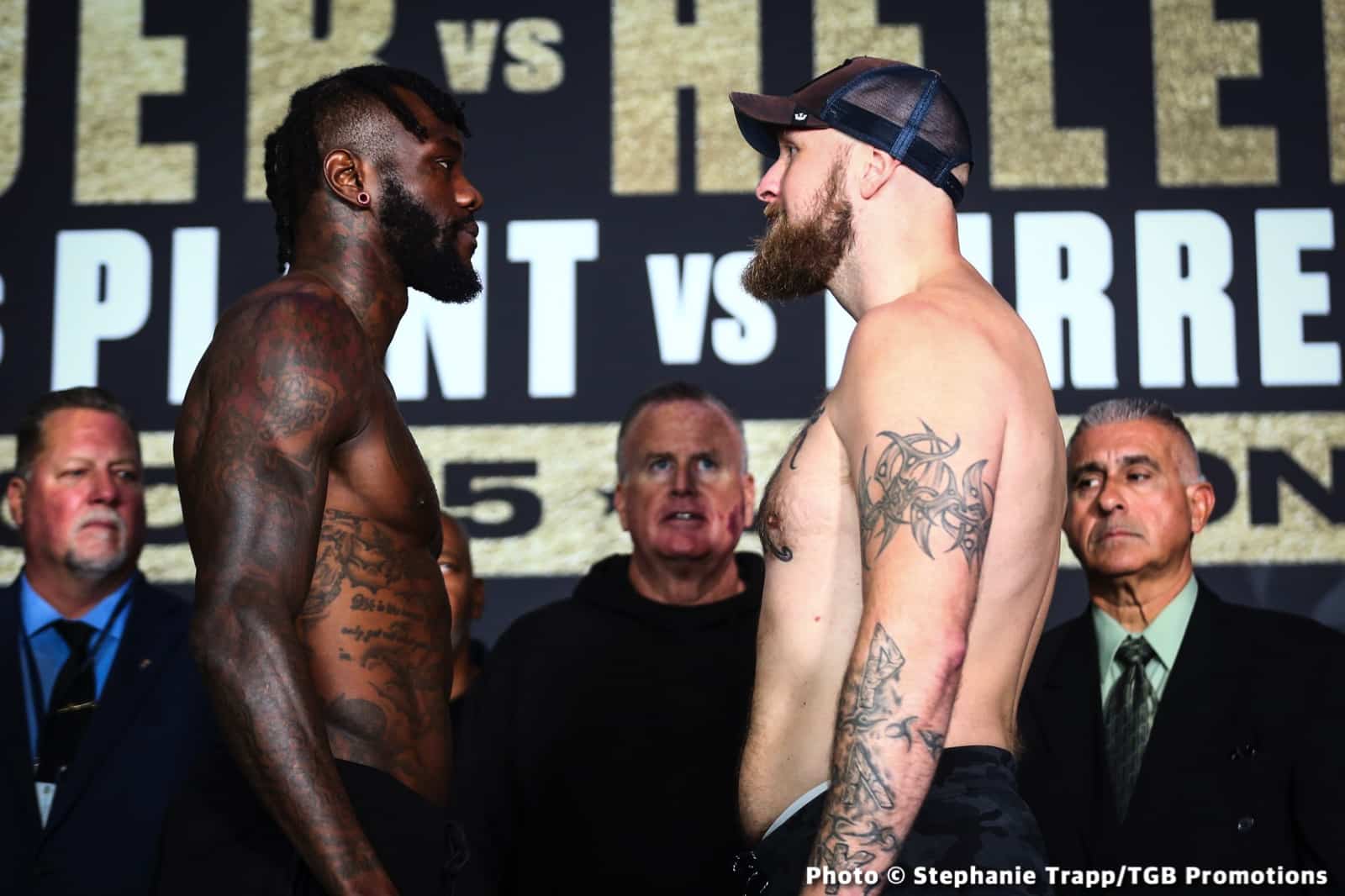 Image: Joe Goosen impressed with how Deontay Wilder looks at 214