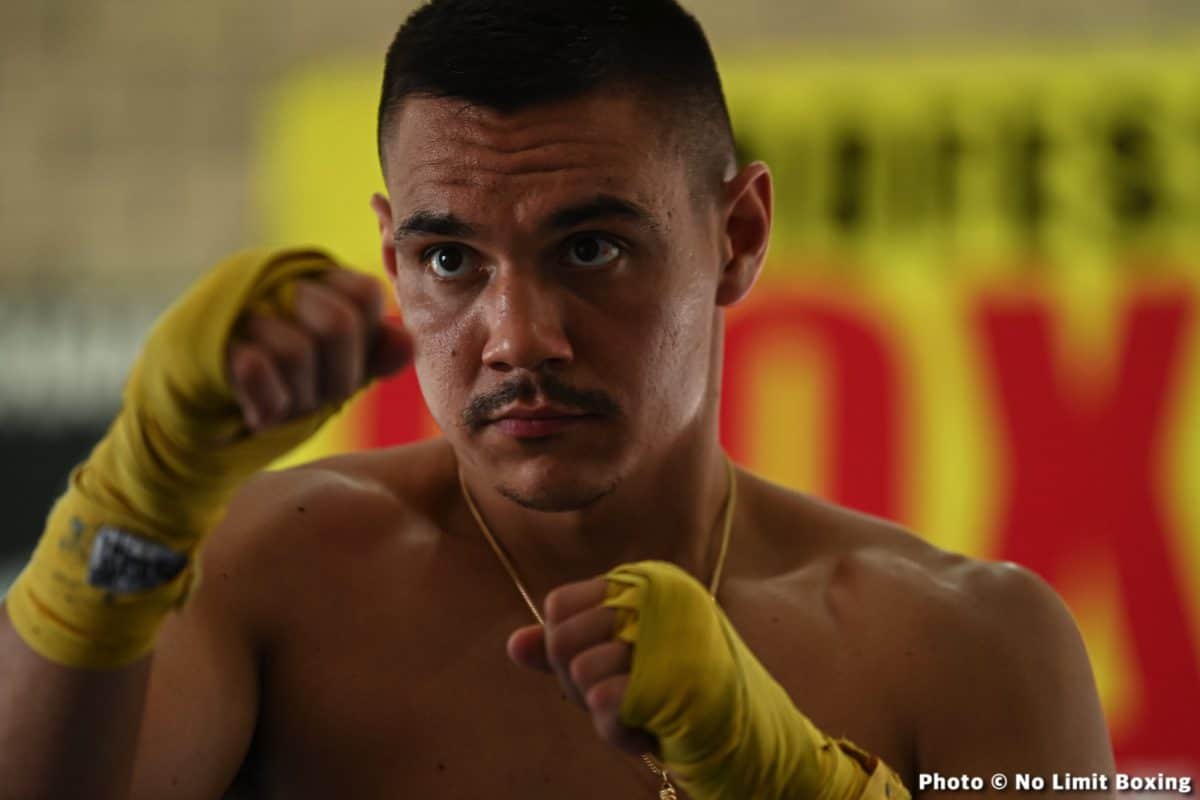 Image: Tim Tszyu says Tony Harrison will be in for a "Shock" on March 12th