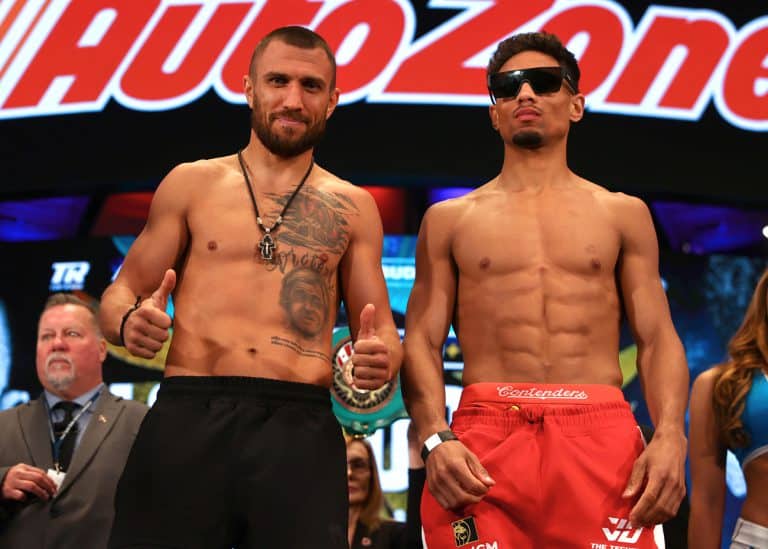 Image: Lomachenko - Ortiz & Robeisy - Romero - Weigh-in results for Saturday on ESPN+