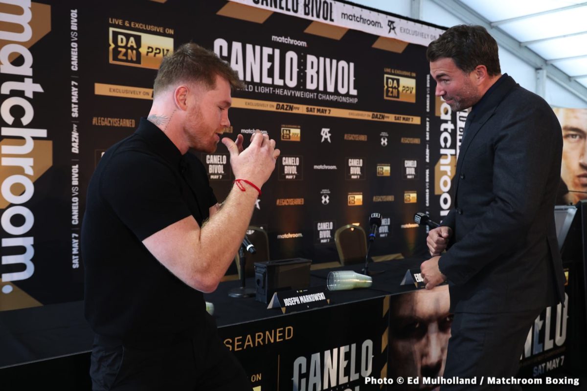 Image: Canelo Alvarez expected to fight Ryder in May, Bivol in September says Eddie Hearn