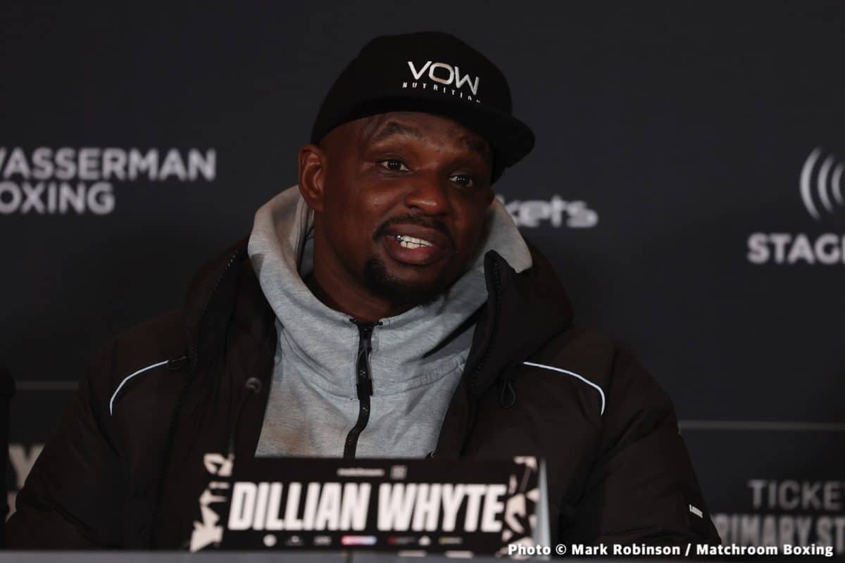 Image: Dillian Whyte wants to avenge losses to Fury & Joshua after Franklin fight