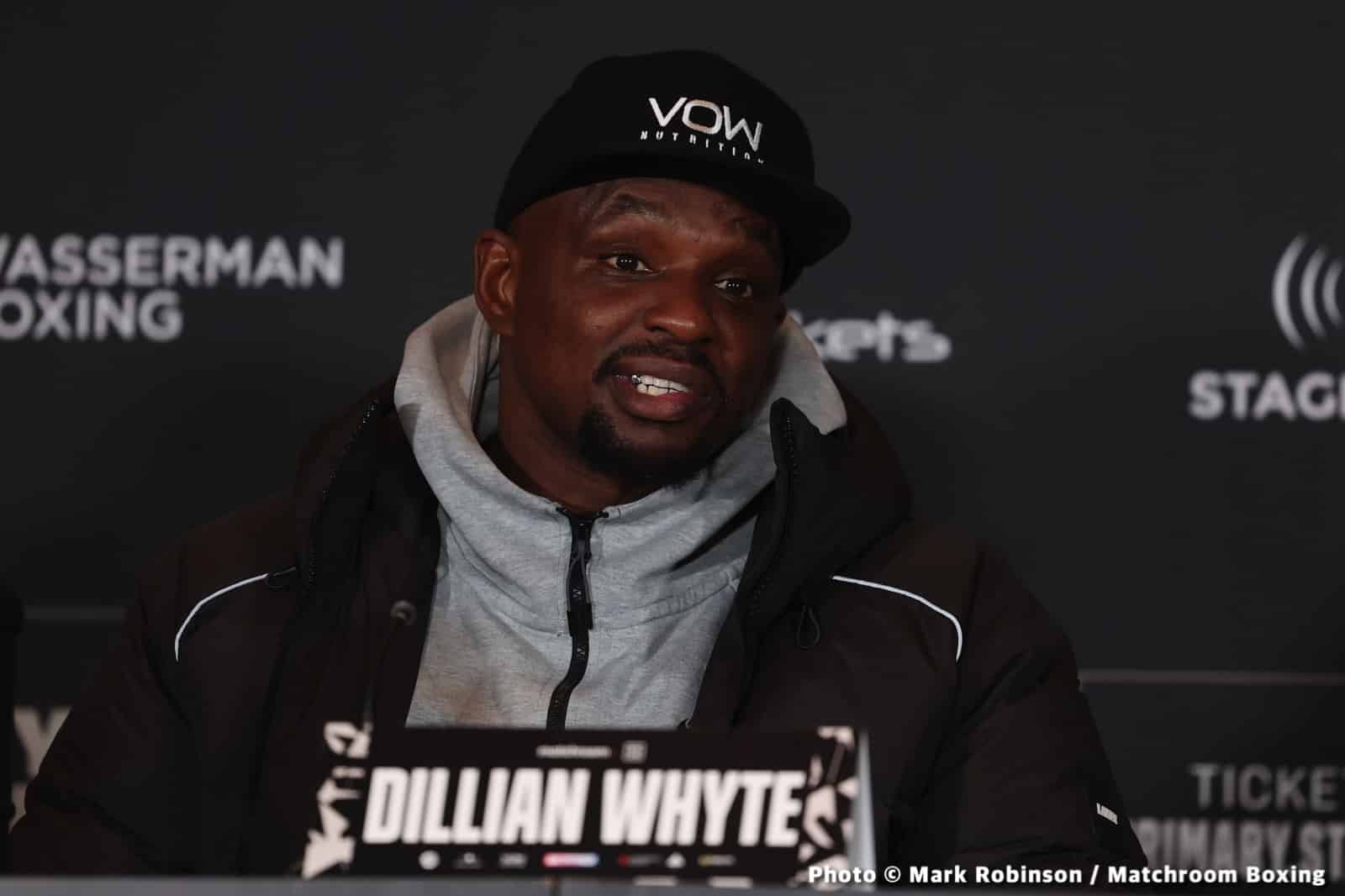 Image: Dillian Whyte gets Joshua rematch if he beats Franklin on Saturday