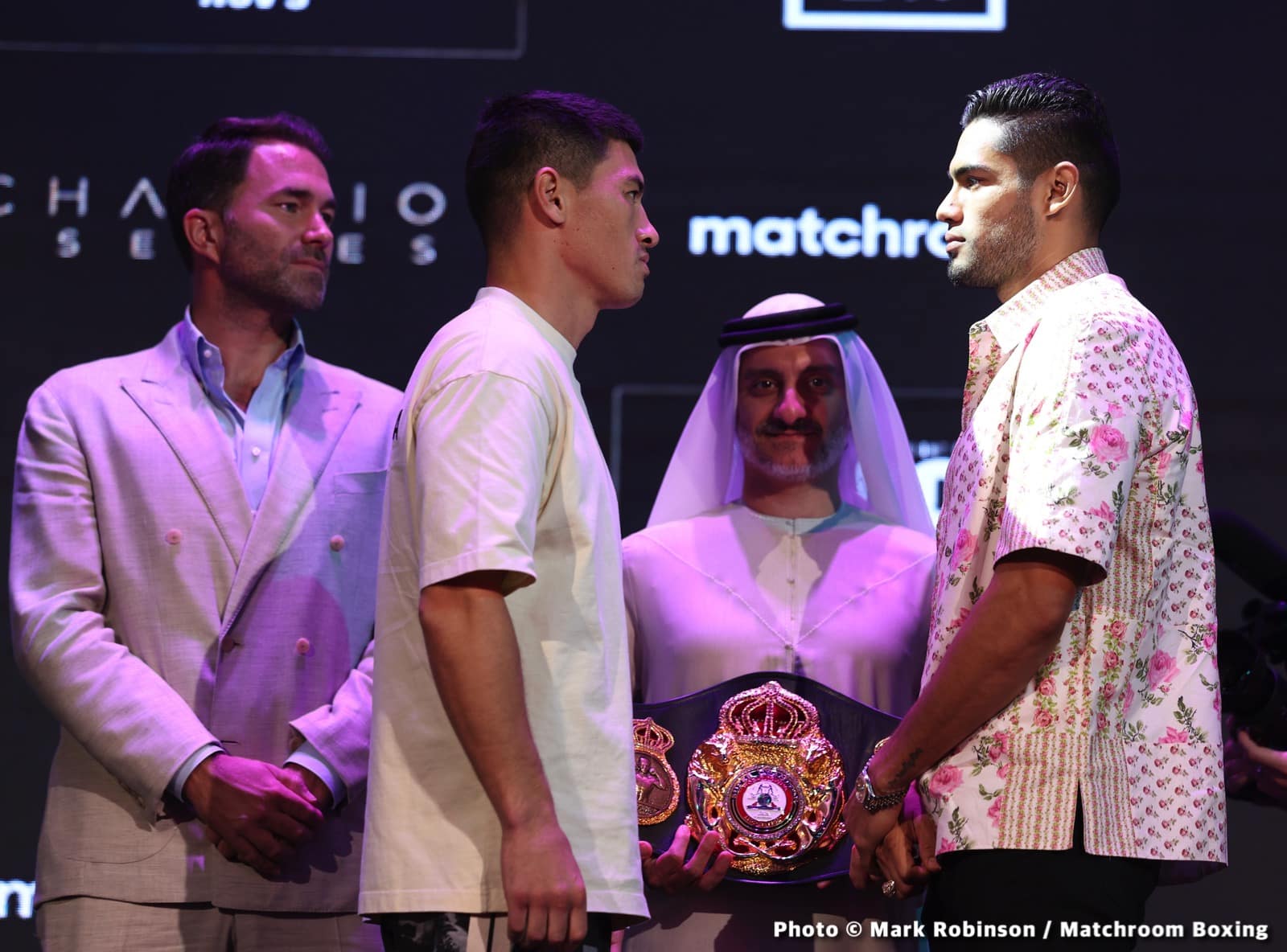 Image: Bivol vs. 'Zurdo' Ramirez - face off at final press conference