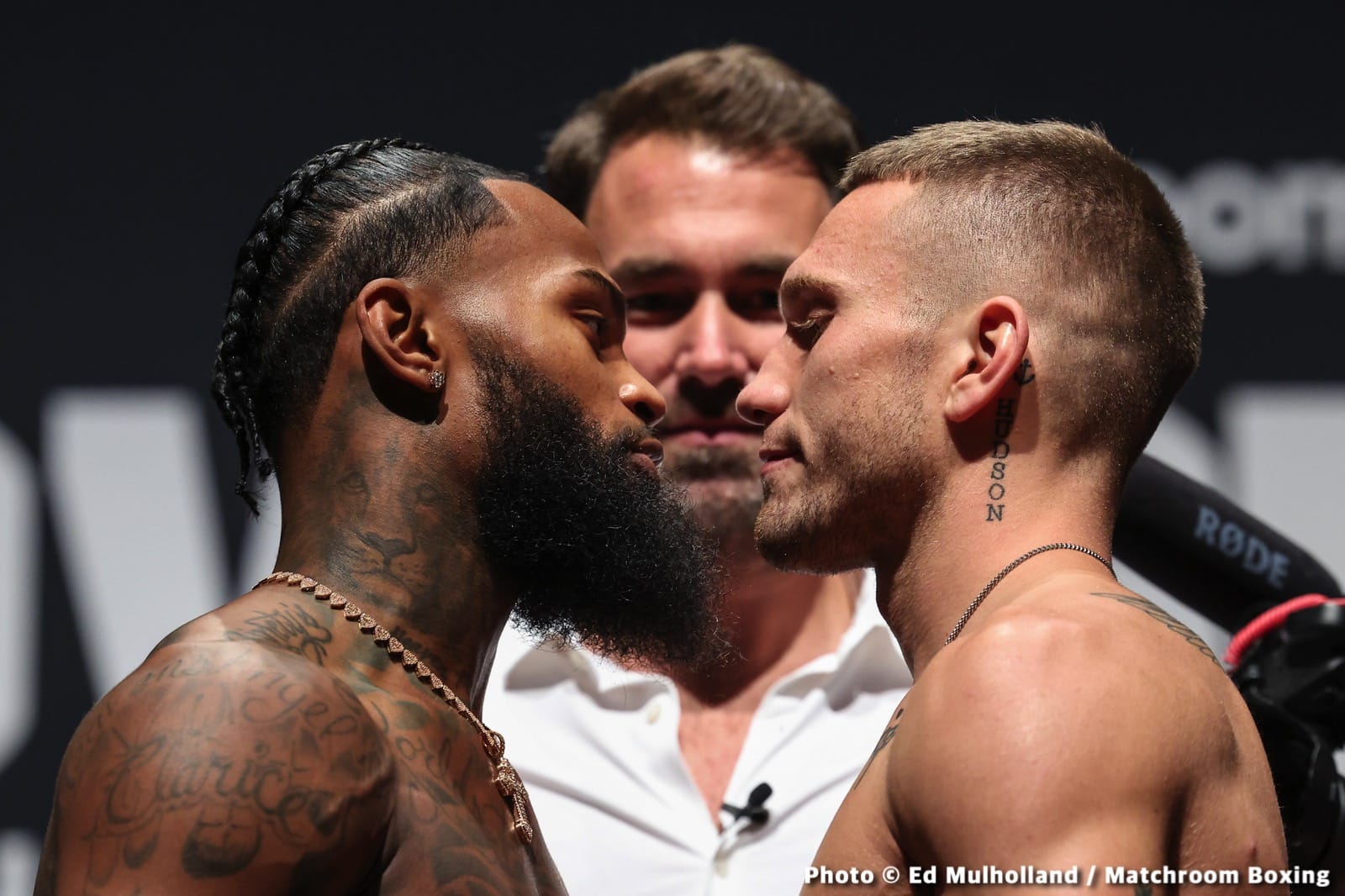 Image: Montana Love 140 vs. Steve Spark 140 - weigh-in results