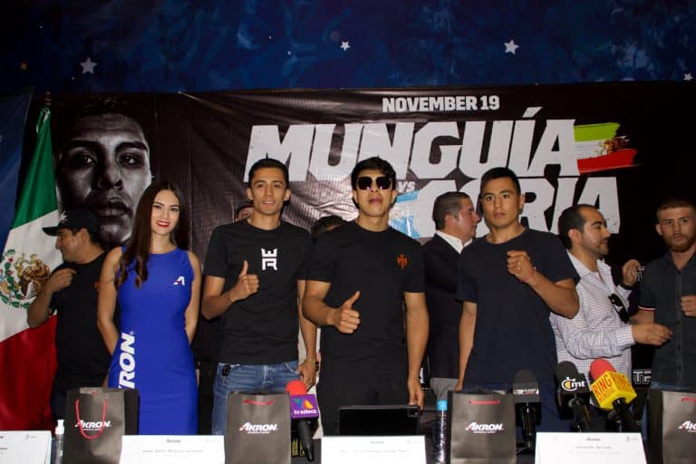 Image: Jaime Munguia expects tough fight from Gonzalo Coria this Saturday