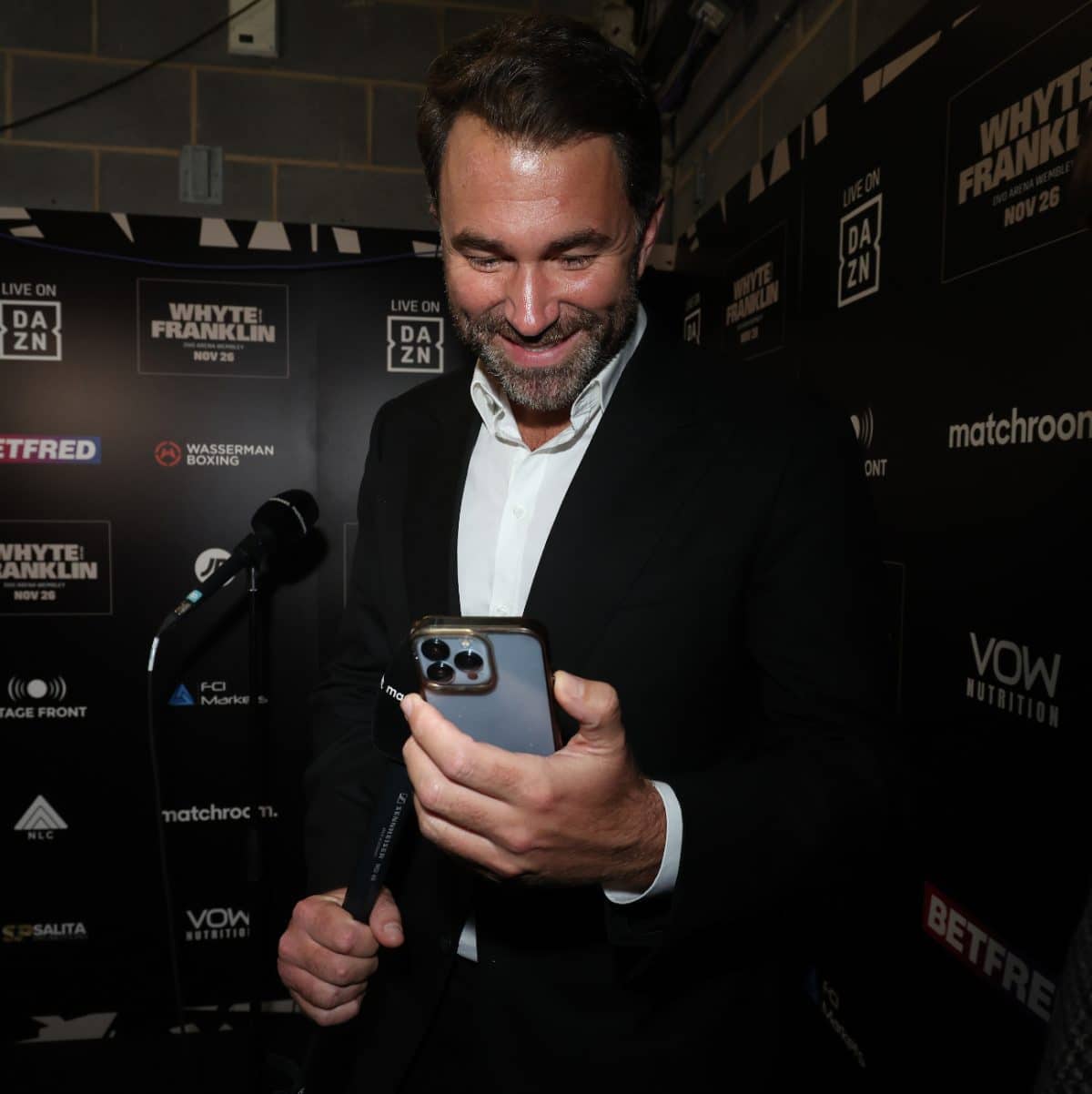 Image: Eddie Hearn criticizes fans for saying Whyte vs. Franklin was a robbery