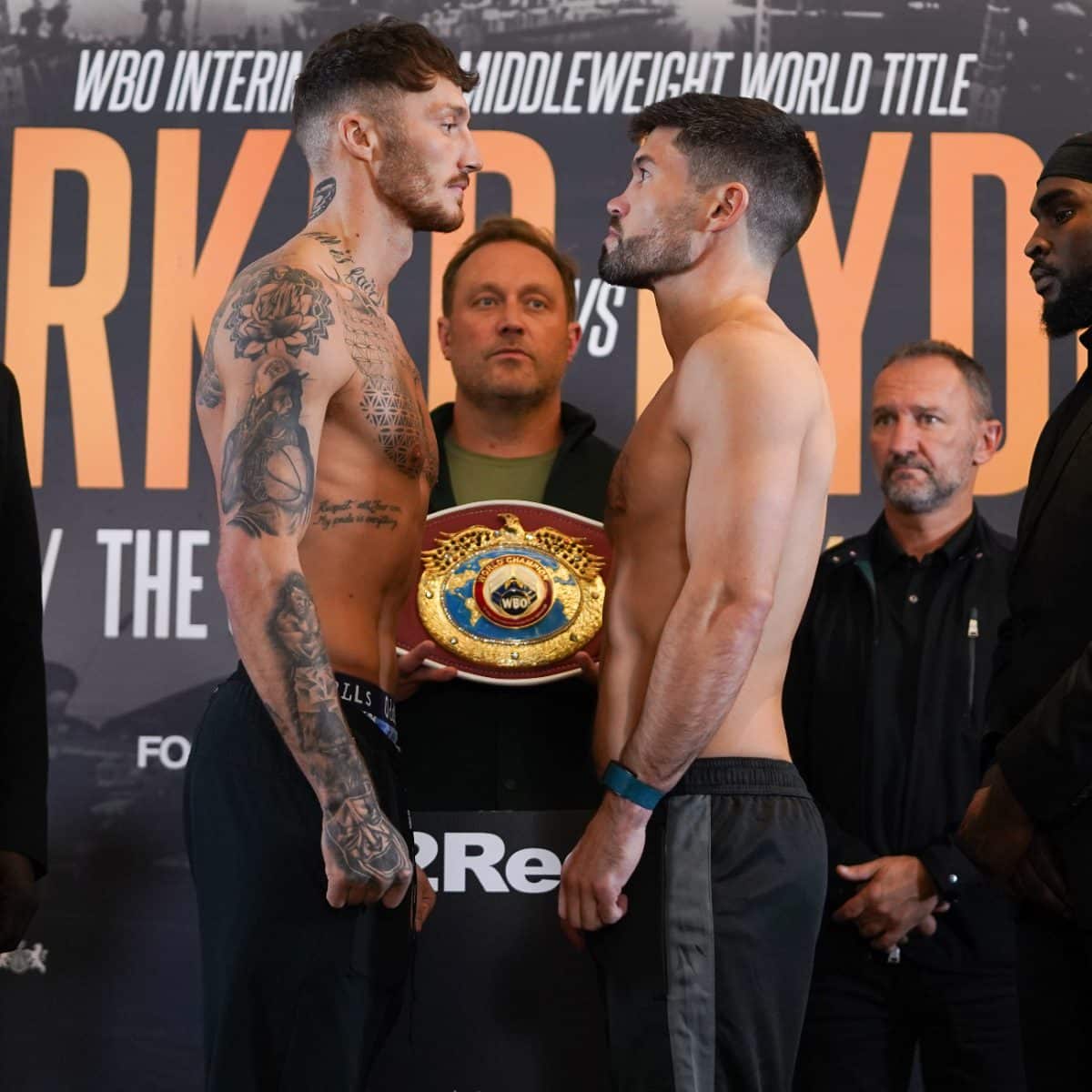 Image: John Ryder 167 vs. Zach Parker 167.3 - weigh-in results