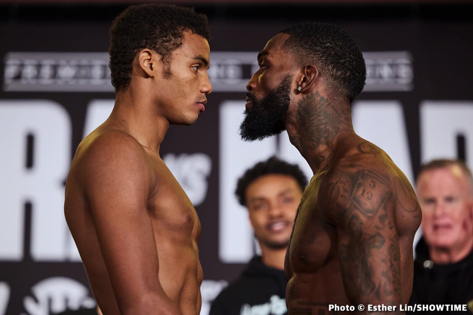 Image: Michel Rivera 134 1/2 vs. Frank Martin 134 3/4 - Weigh-in results