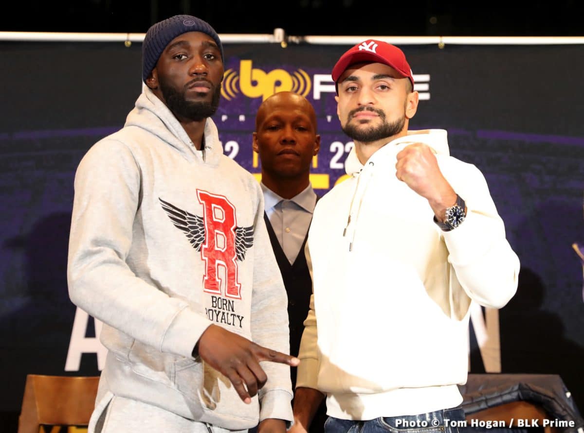 Image: David Avanesyan predicts he'll defeat Terence Crawford to "shock the world" on Saturday