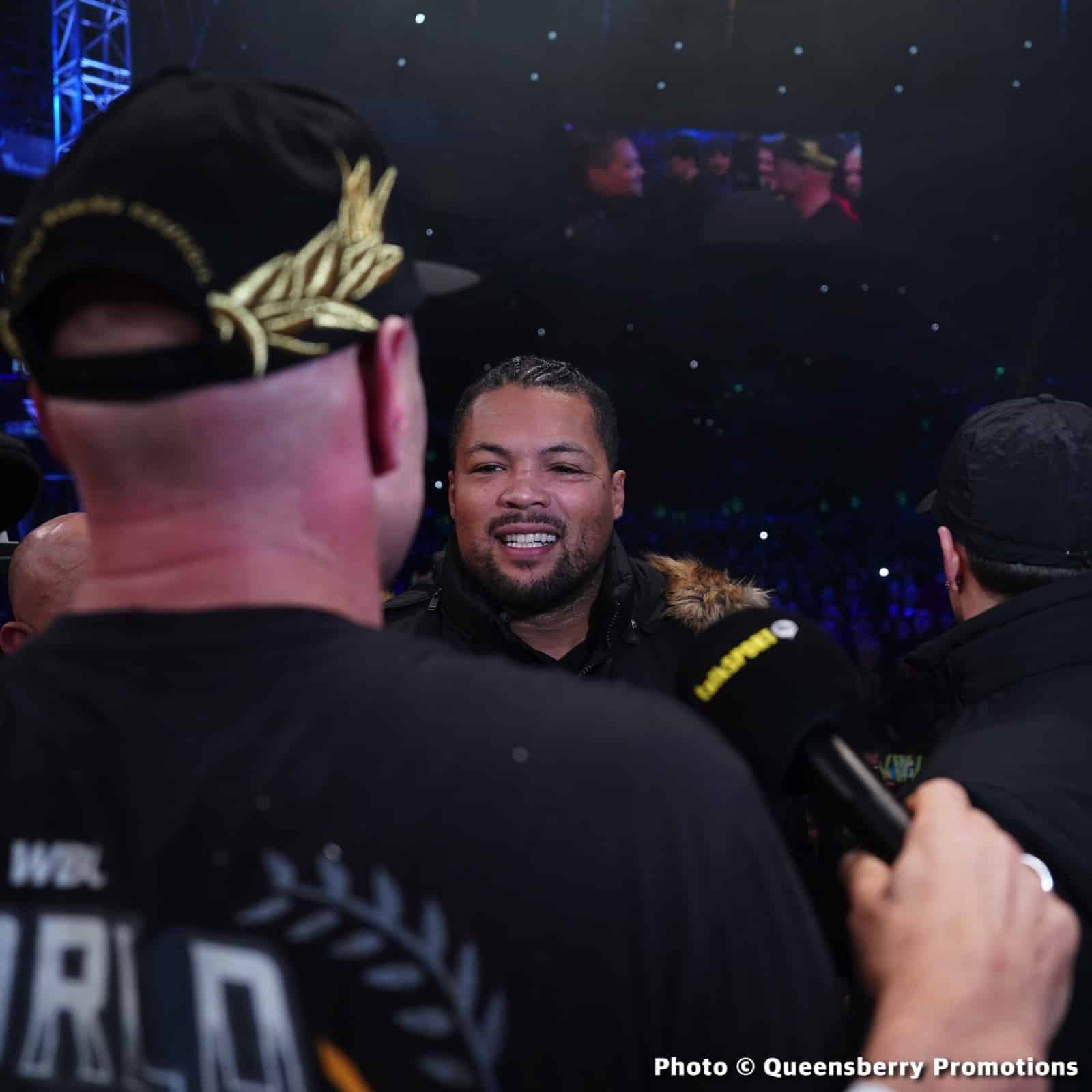 Image: Joe Joyce "gauged" Tyson Fury from last fight against Chisora