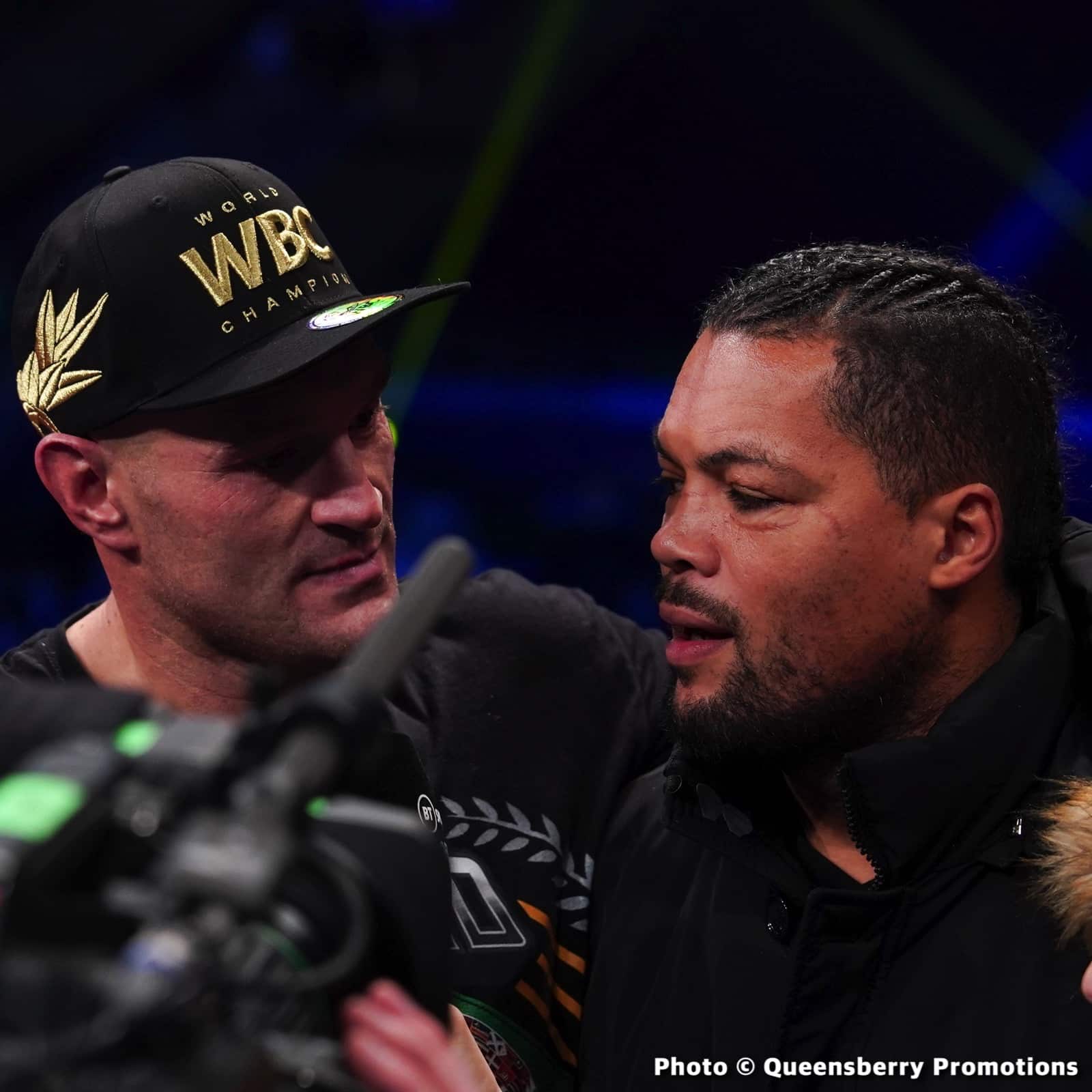 Image: Joe Joyce hoping Tyson Fury keeps his word by fighting him in 2023