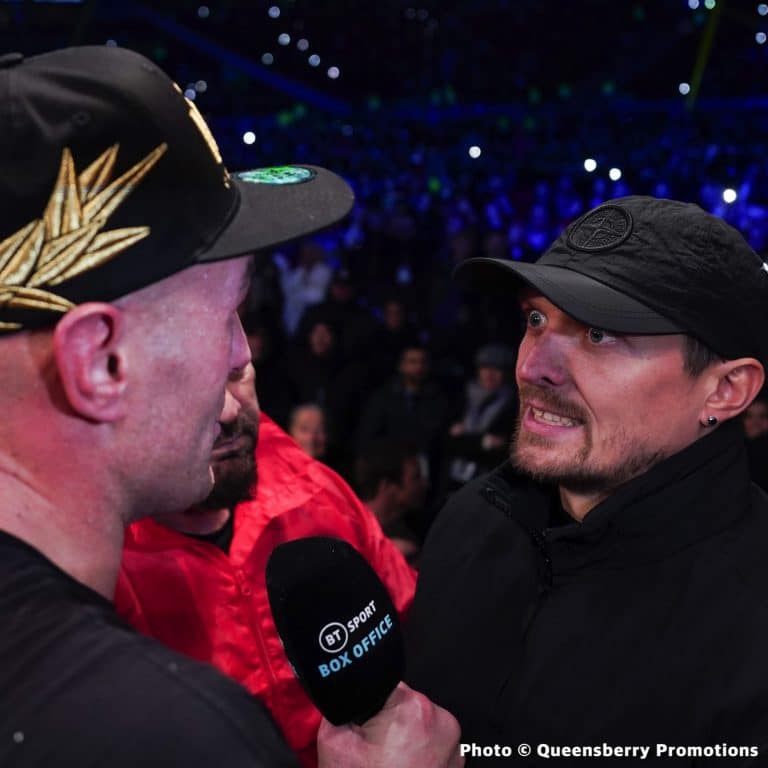 Image: Tyson Fury can't "recklessly run at" Oleksandr Usyk says trainer Ben Davison