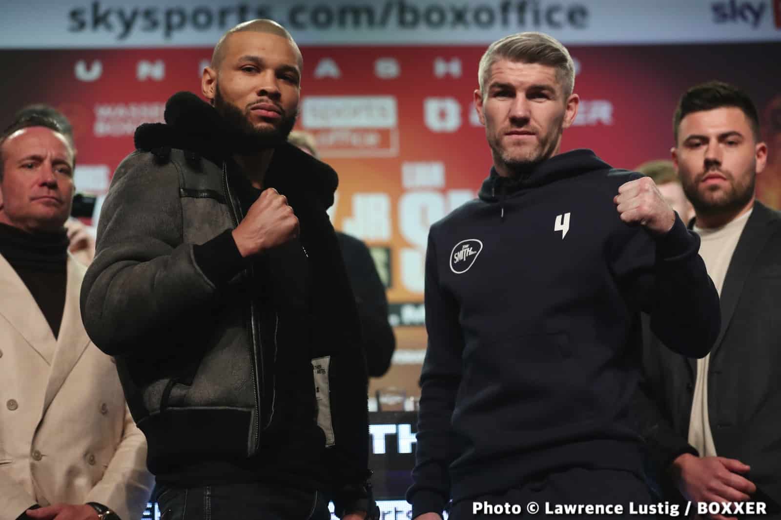 Image: Chris Eubank Jr reacts to homophobic remarks from Liam Smith