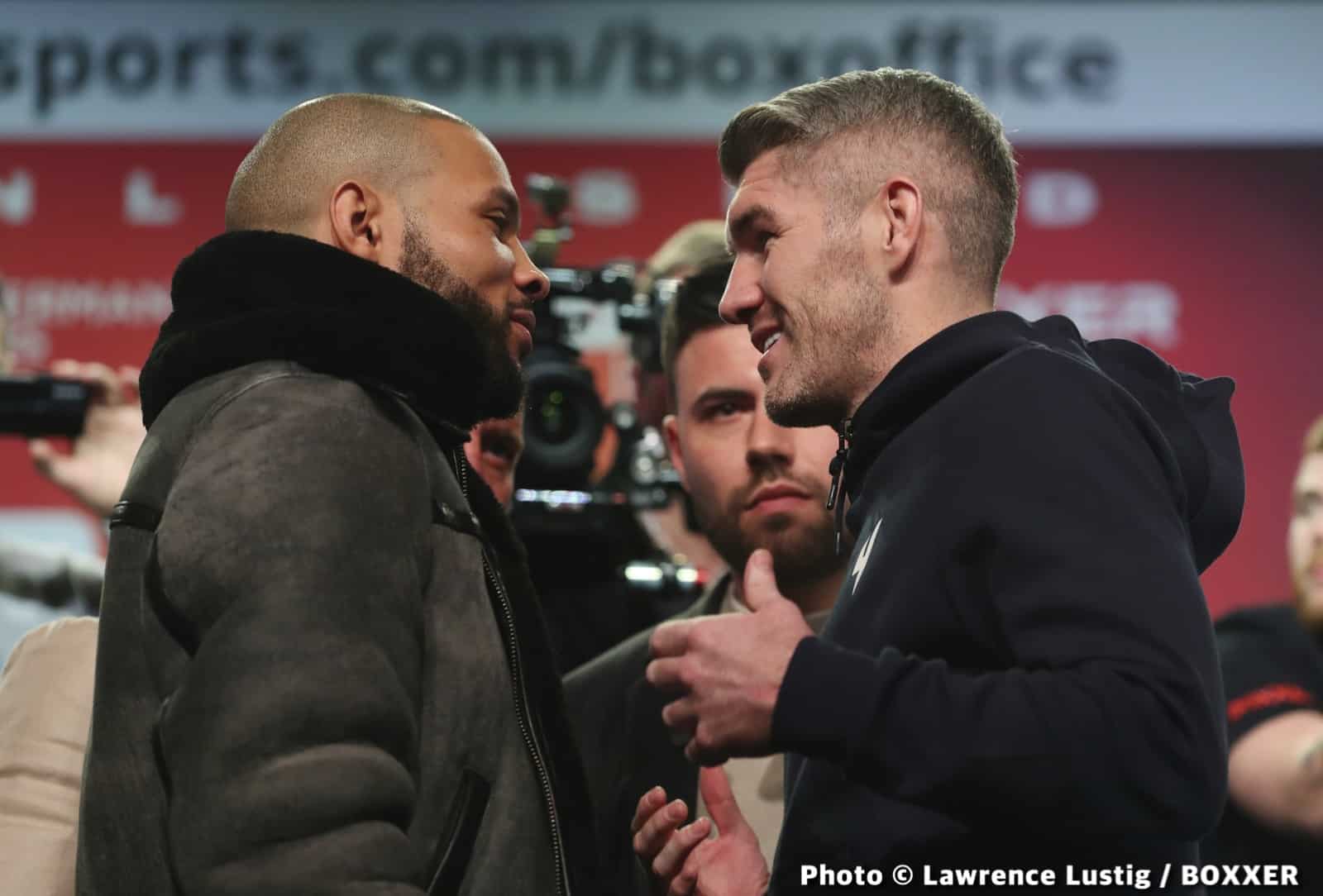Image: Chris Eubank Jr reacts to homophobic remarks from Liam Smith