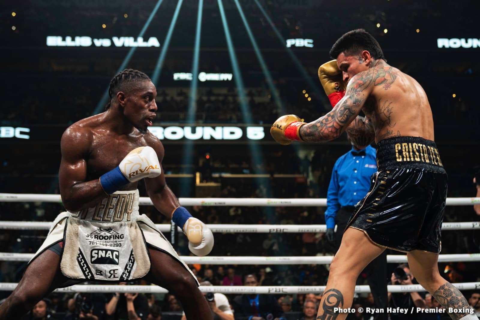 Image: Results / Photos: Roiman Villa Upsets Rashidi Ellis!