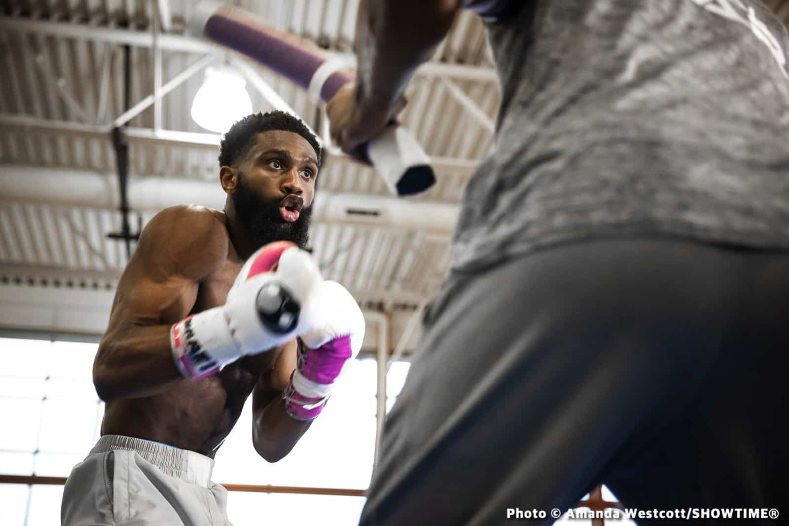 Image: Jaron Ennis ready to catch the big fish Errol Spence after Saturday's fight