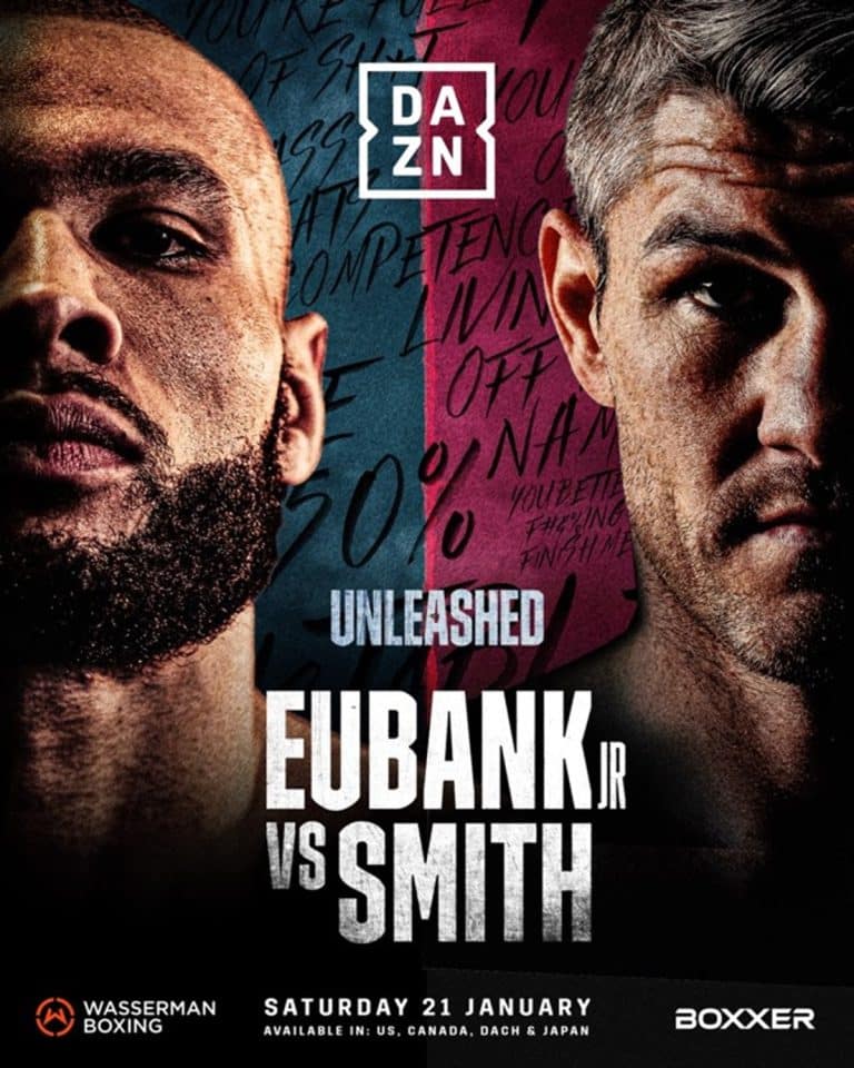 Image: Chris Eubank Jr vs. Liam Smith to be shown on DAZN on Jan.21 in U.S