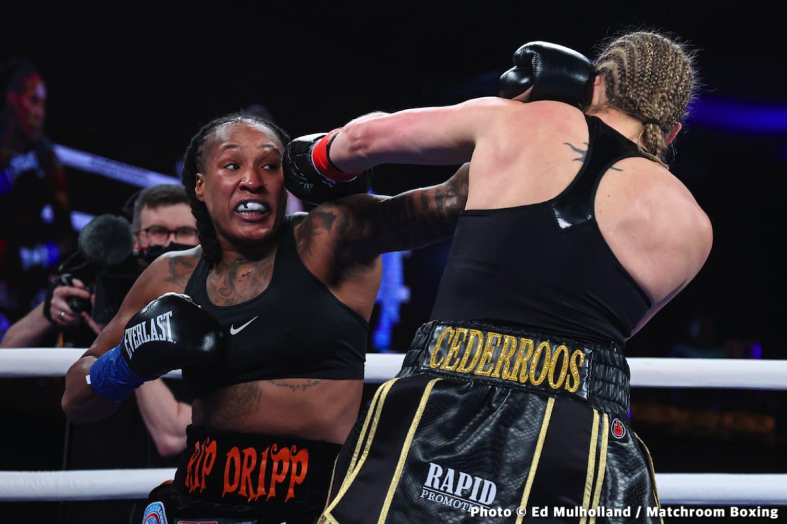 Boxing Results Shadasia Green Stops Cederroos In Six! Boxing News 24