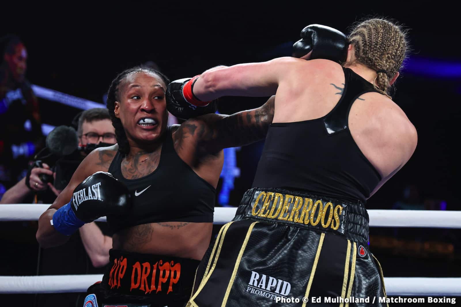 Image: Boxing Results: Shadasia Green Stops Cederroos In Six!