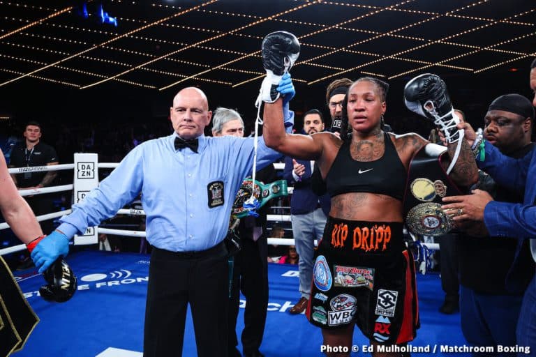 Boxing Results Shadasia Green Stops Cederroos In Six! Boxing News 24