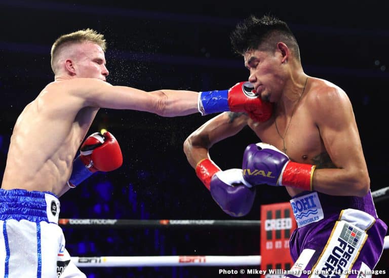 Image: Boxing Results: Emanuel Navarrete stops Liam Wilson in a War!