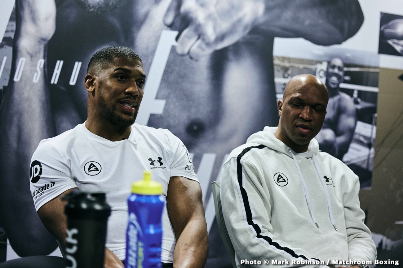 Image: Anthony Joshua on Jermaine Franklin: "I'm not going to lose" this Saturday